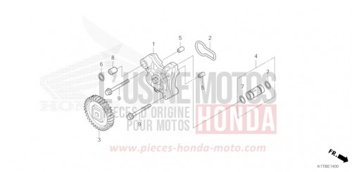 POMPE A HUILE CRF300LAS de 2025